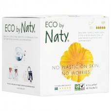 Органические прокладки Eco by Naty Night 10 шт